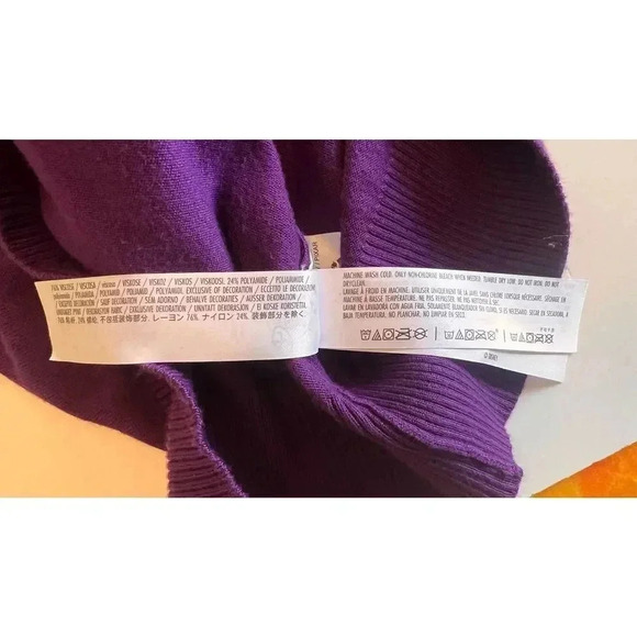 Disney Womens Purple Authentic Coco Mama Imelda Button Cardigan Sweater Size 2XL - Picture 9 of 14